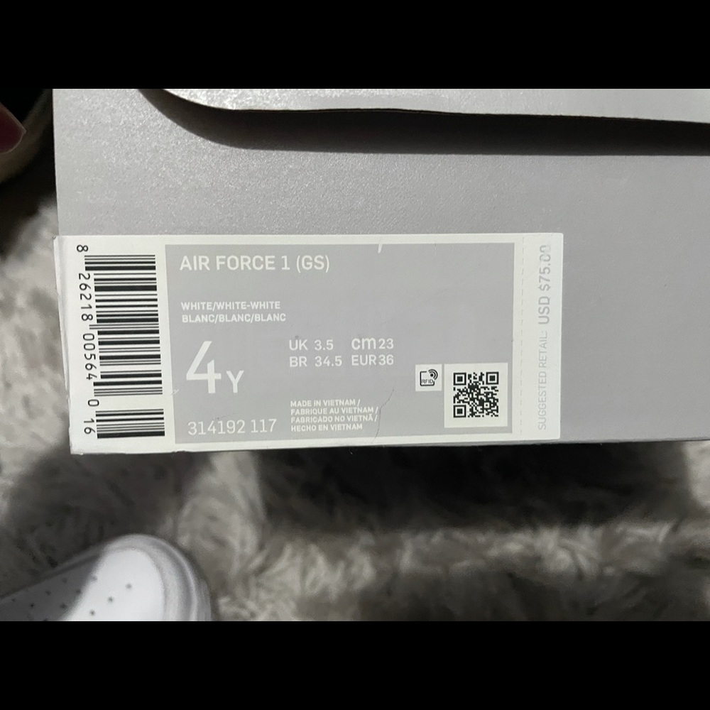 Nike AirForce 1 4Y